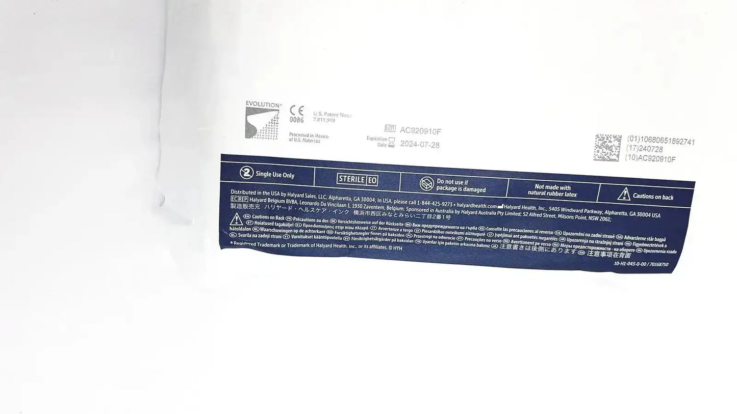 Halyard 89274 Orthoarts Shoulder Split Drape, 112in x 60in Exp. 28-07-2024 Surgical Drape, new product photo 4