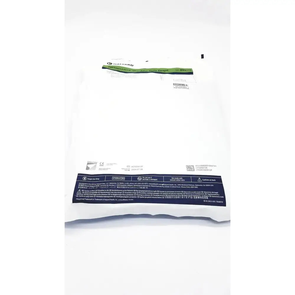 Halyard 89274 Orthoarts Shoulder Split Drape, 112in x 60in Exp. 28-07-2024 Surgical Drape, second-hand product photo 5