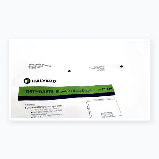 Halyard 89274 Orthoarts Shoulder Split Drape, 112in x 60in Exp. 28-07-2024 Surgical Drape, second-hand product photo 1