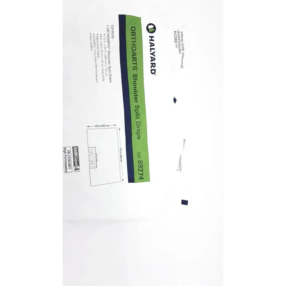 Halyard 89274 Orthoarts Shoulder Split Drape, 112in x 60in Exp. 28-07-2024 Surgical Drape, second-hand product photo 10
