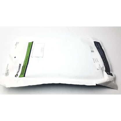 White plastic packaging for halyard 89274 orthoarts shoulder split drape used in surgical procedures
