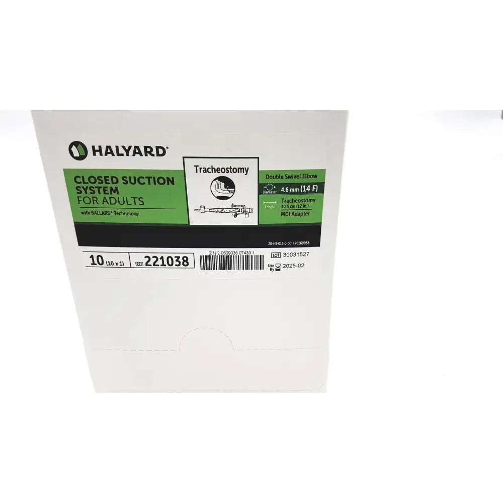 Halyard Closed Suction System For Adults Ref: 221038 Closed Suction System, new product photo 3