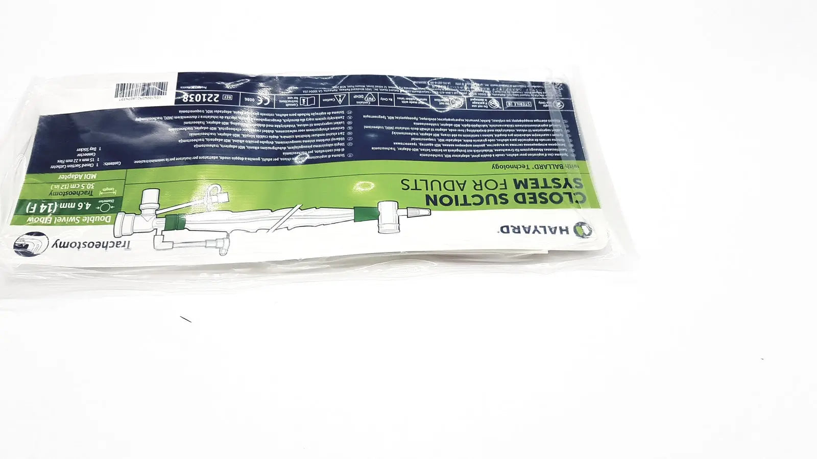 Halyard Closed Suction System For Adults Ref: 221038 Closed Suction System, new product photo 9