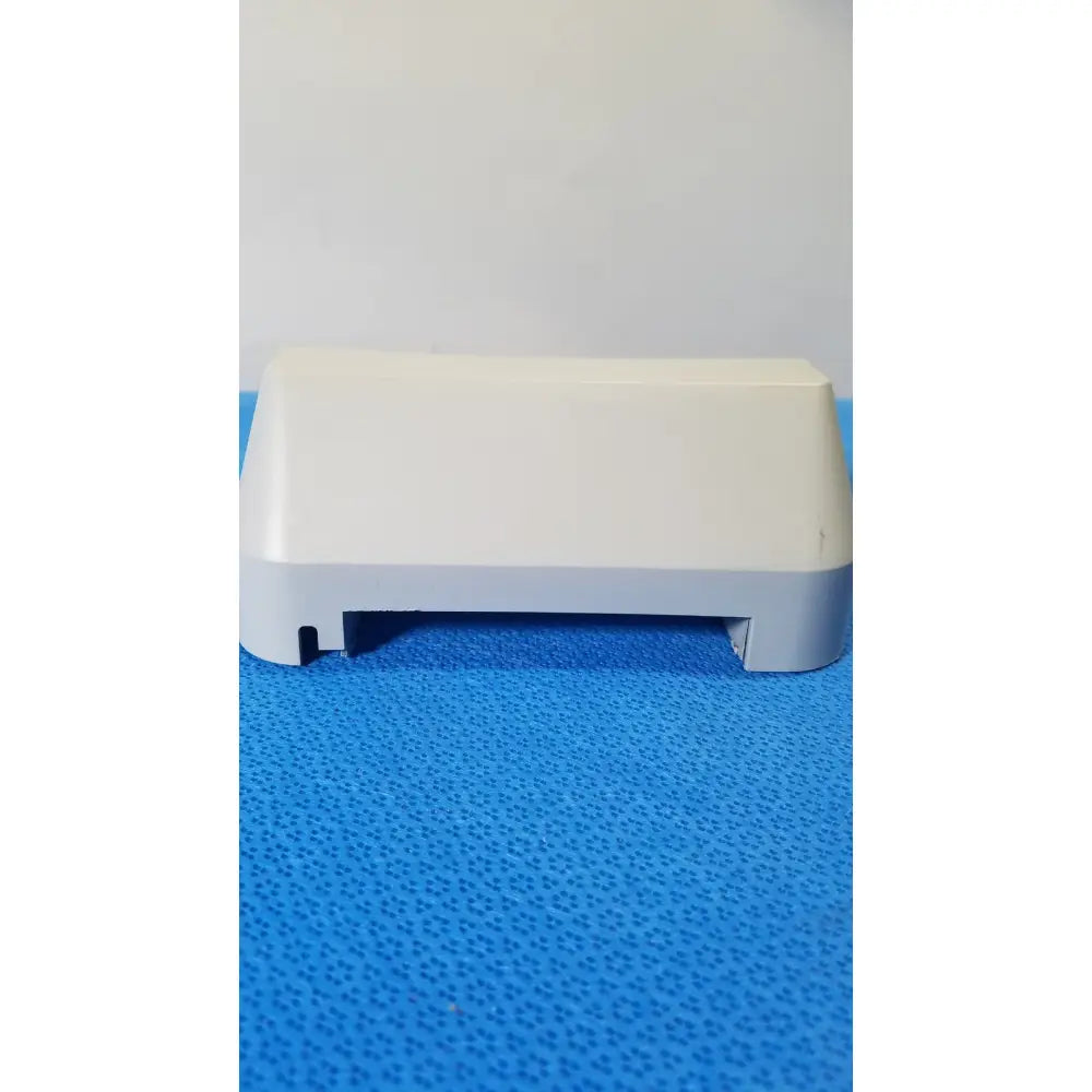 White plastic keypad controller cover with rectangular shape and raised edges for Hamilton liquid handling reuse medical systems