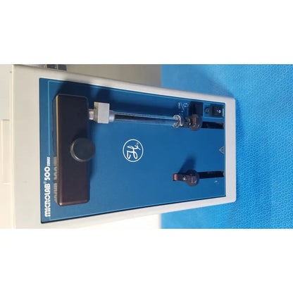 Blue microlab 300 mm uv-vis spectrophotometer with black and silver components for hamilton microlab series diluter dispenser