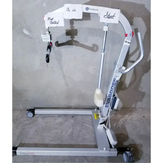 Handicare EVA600EE Mobile Patient Lift, System Romedic - Untested Patient Lift, as-is (for parts) product photo 1