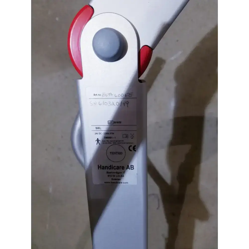 Handicare EVA600EE Mobile Patient Lift, System Romedic - Untested Patient Lift, as-is (for parts) product photo 11