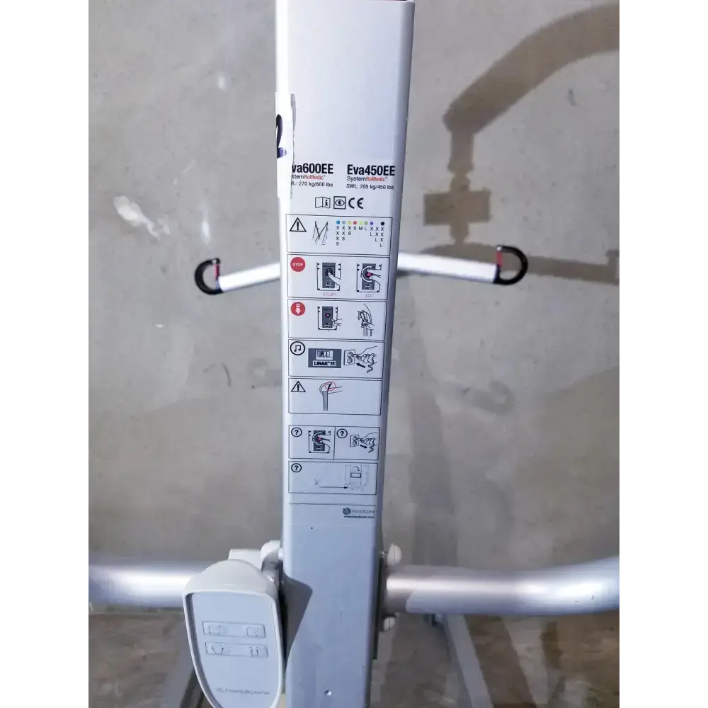 Handicare EVA600EE Mobile Patient Lift, System Romedic - Untested Patient Lift, as-is (for parts) product photo 7