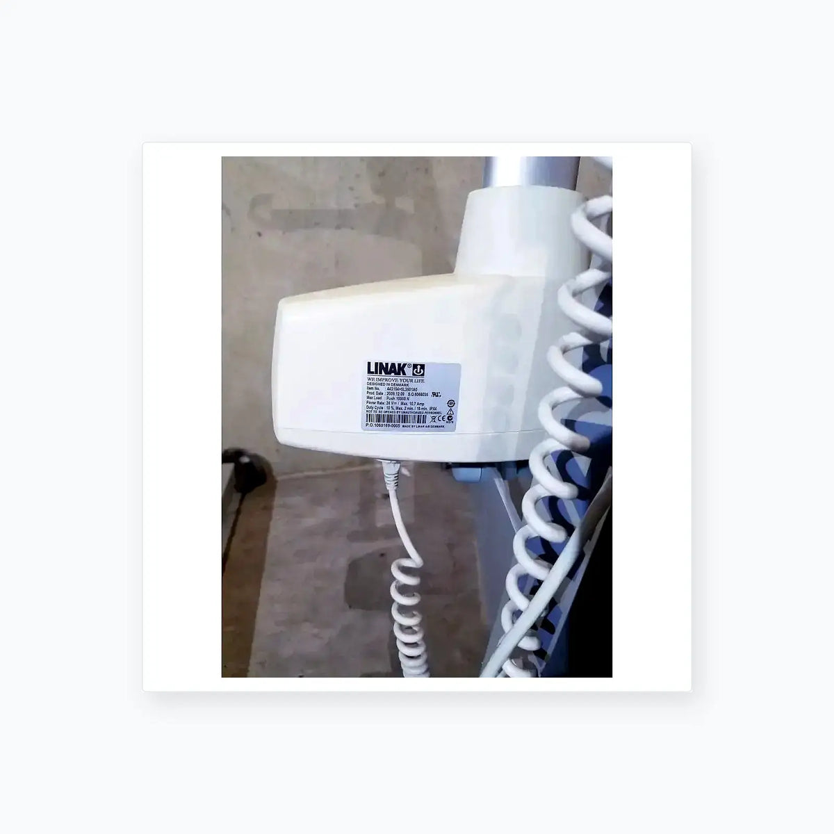 Handicare EVA600EE Mobile Patient Lift, System Romedic - Untested Patient Lift, as-is (for parts) product photo 9