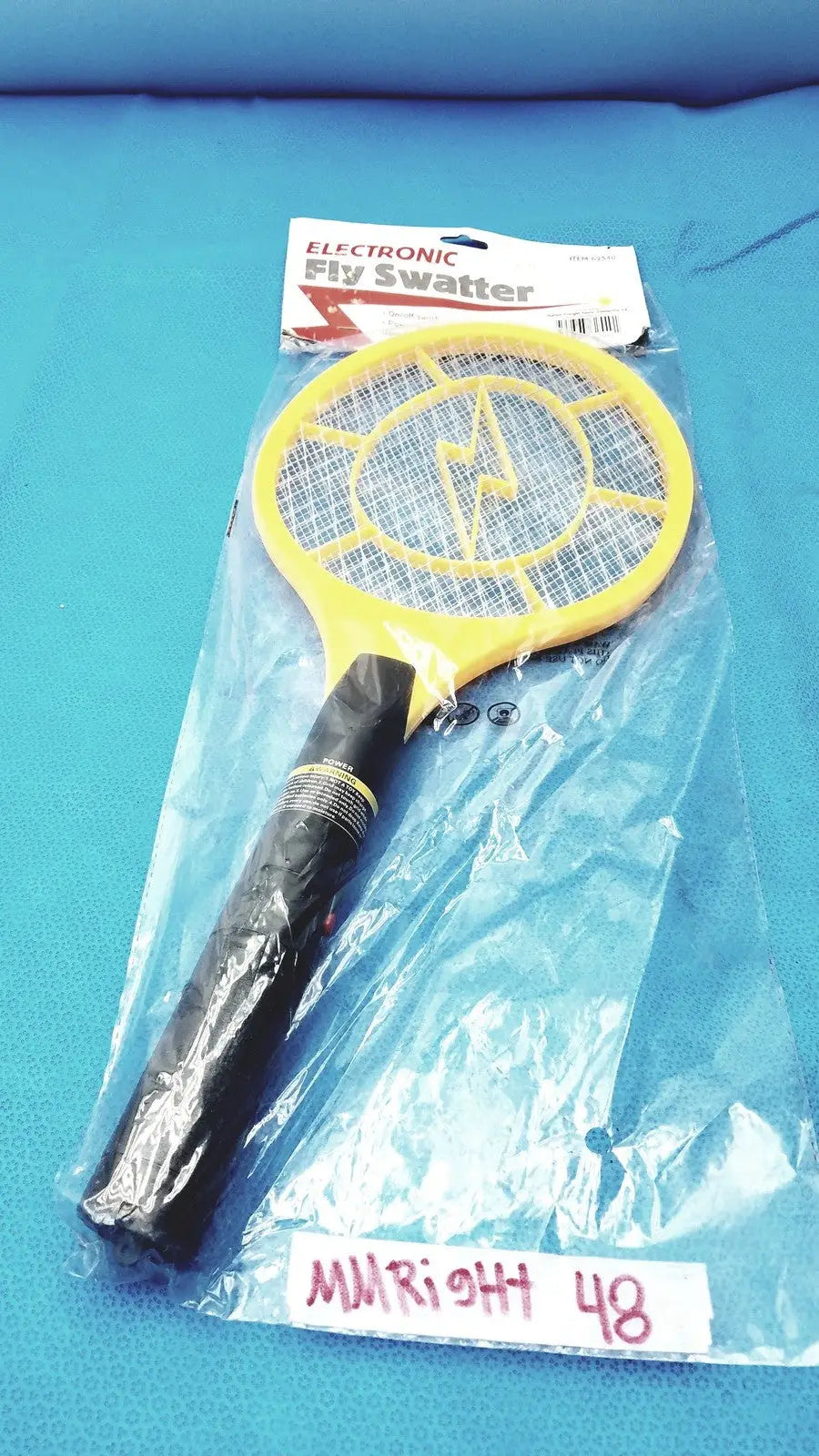 Reuse Medical Harbor Freight Electronic Fly Swatter 62540 - Yellow Swatters, as-is (for parts) product photo 1