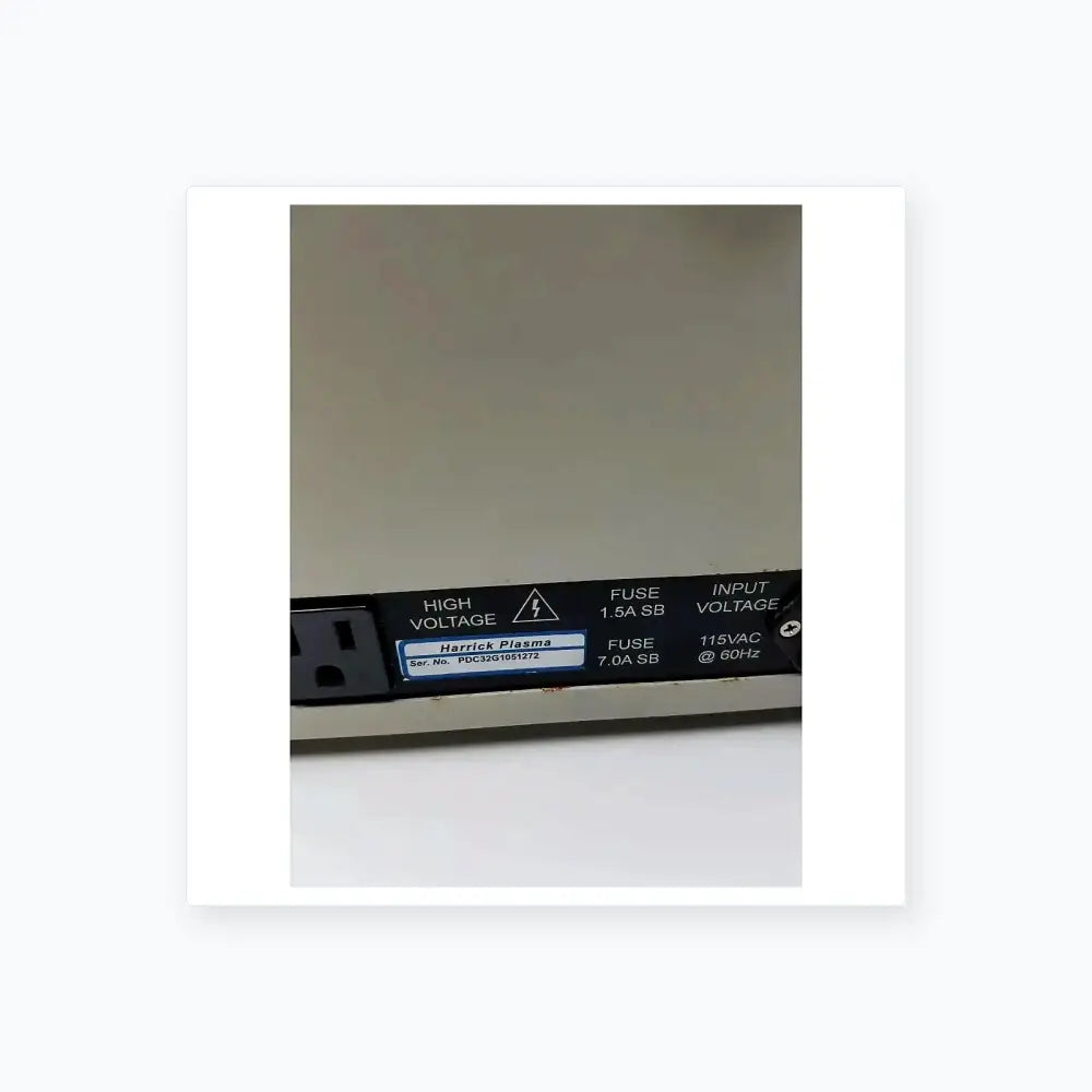Harrick PDC-32G Compact Plasma Cleaner Sterilizer, Table-Top Plasma Cleaner Sterilizer, second-hand product photo 13