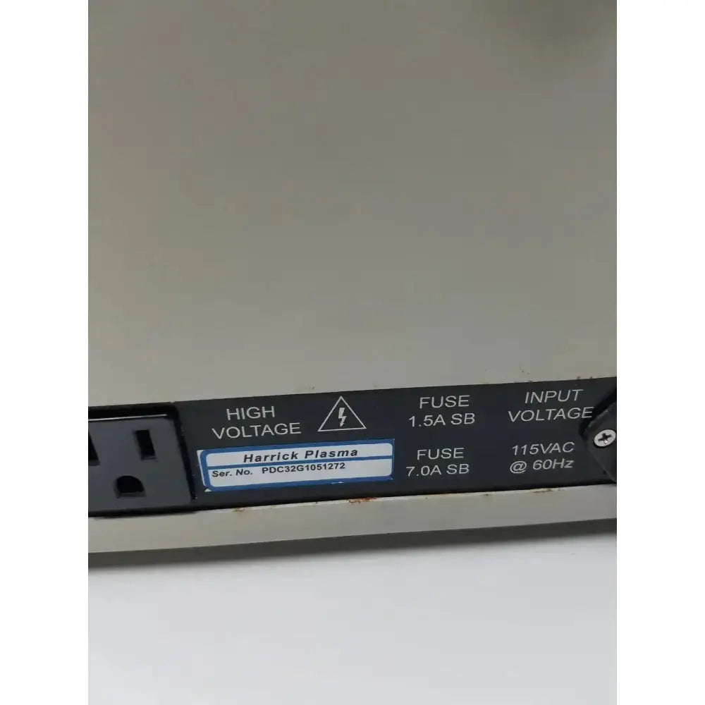 Harrick PDC-32G Compact Plasma Cleaner Sterilizer, Table-Top Plasma Cleaner Sterilizer, second-hand product photo 13