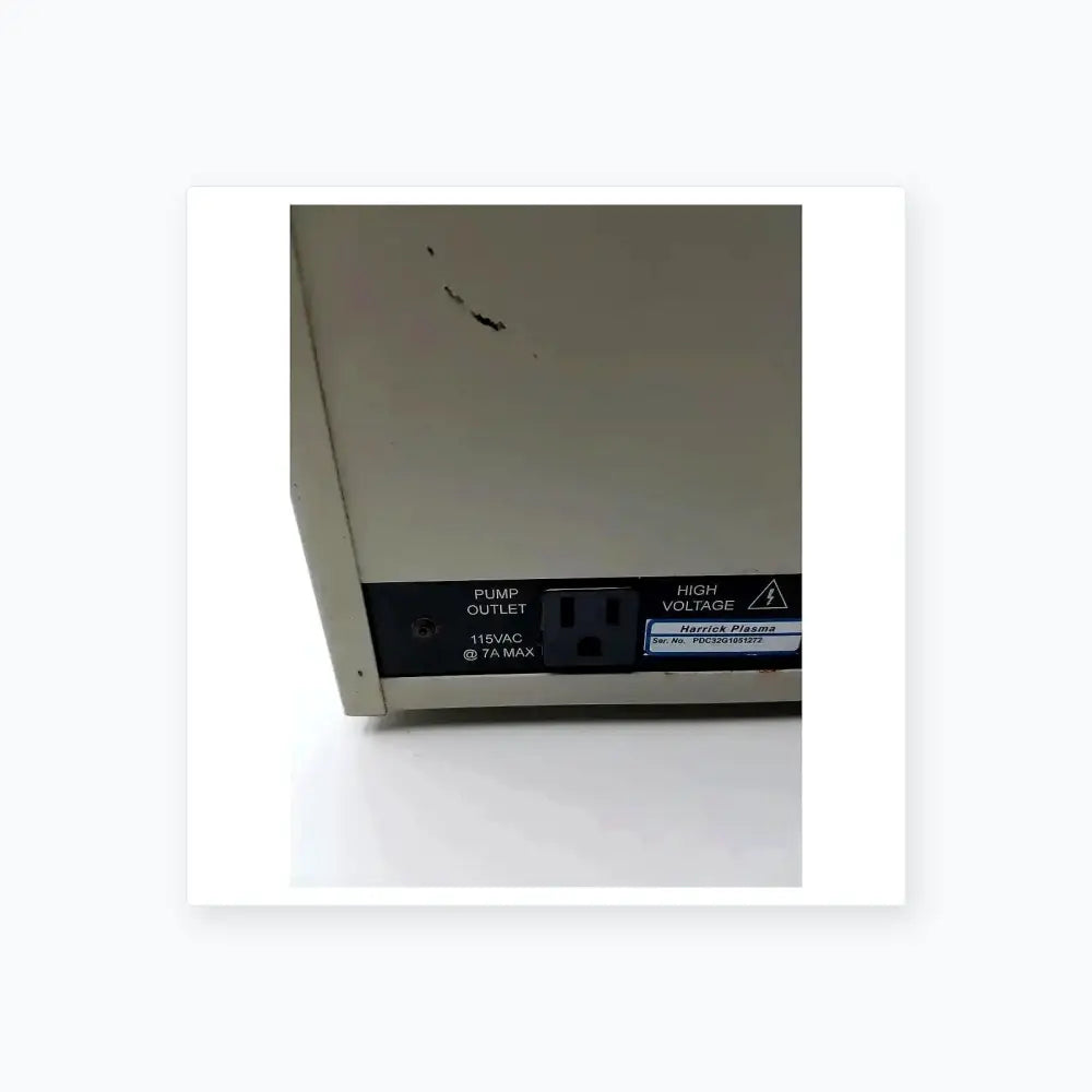 Harrick PDC-32G Compact Plasma Cleaner Sterilizer, Table-Top Plasma Cleaner Sterilizer, second-hand product photo 12