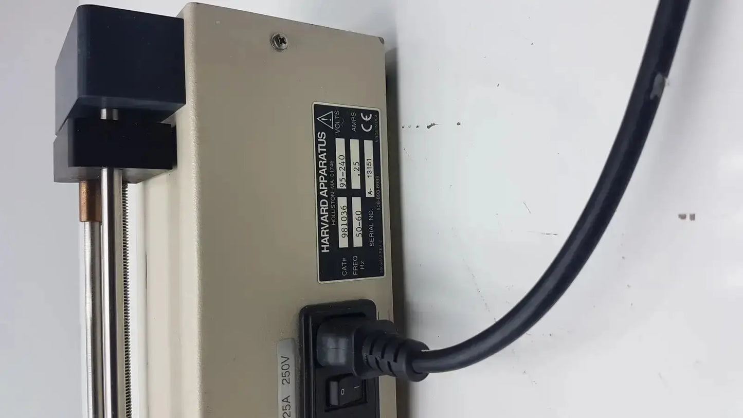 Harvard Apparatus Model 11 Digital Single Syringe Pump Syringe Pump, second-hand product photo 7