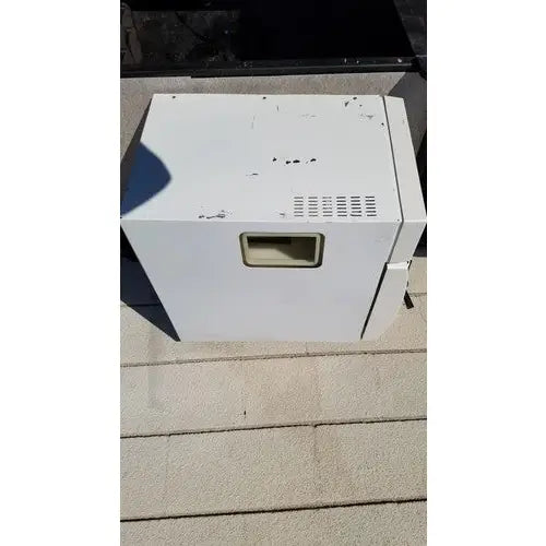 White rectangular harvey sterilemax st75935 appliance with window and ventilation for reuse medical sterilization tasks