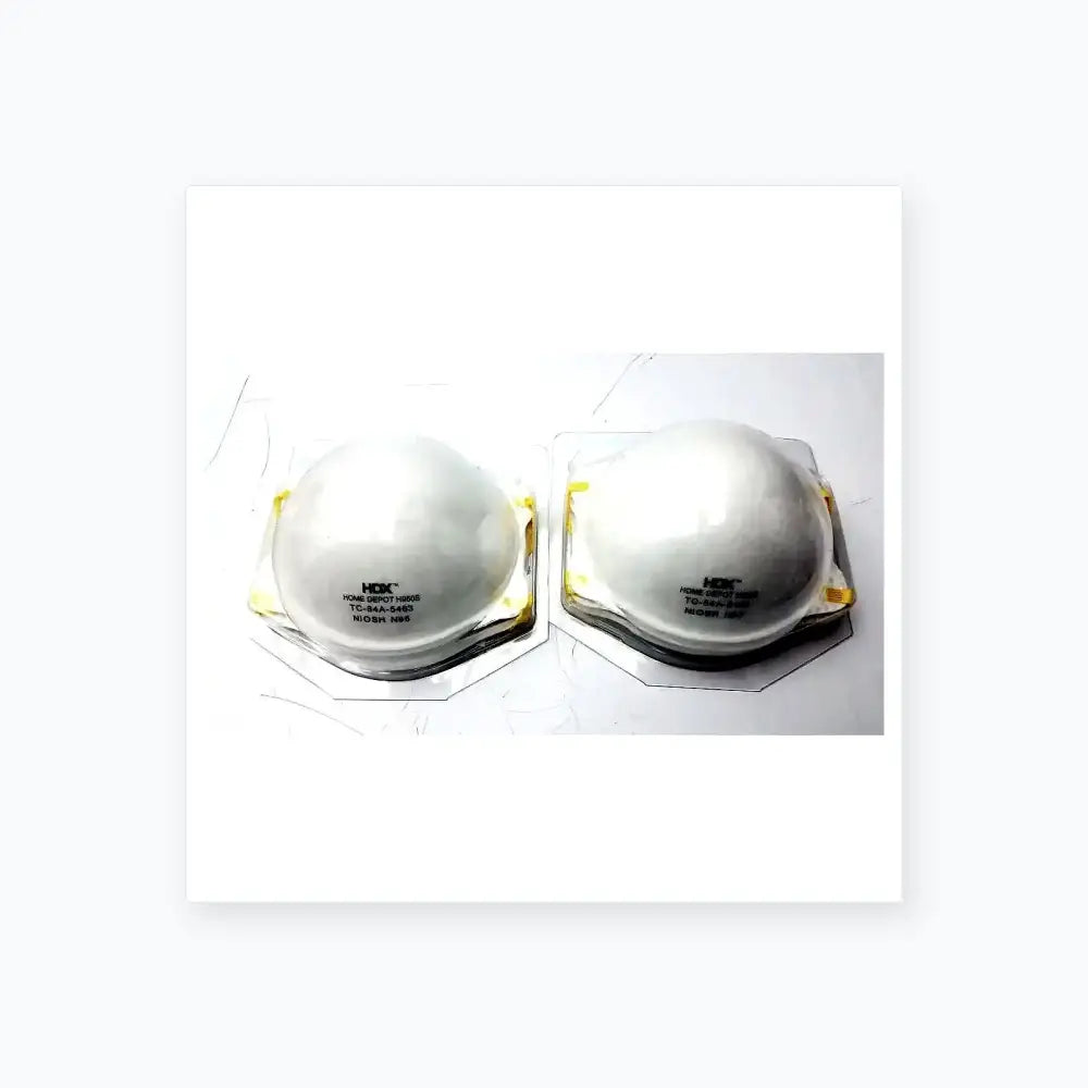 HDX N95 Respirator Face Mask, Lot of 2 N95 Respirator Mask, second-hand product photo 1