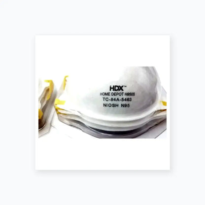 HDX N95 Respirator Face Mask, Lot of 2 N95 Respirator Mask, second-hand product photo 4