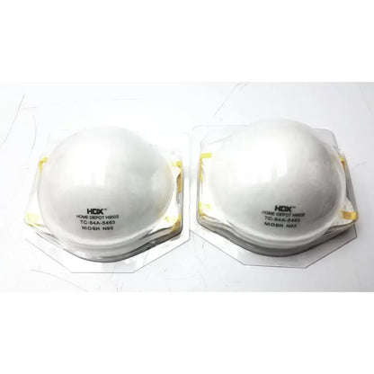 HDX N95 Respirator Face Mask, Lot of 2 N95 Respirator Mask, second-hand product photo 1