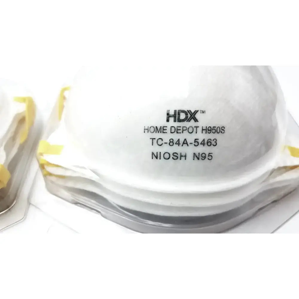HDX N95 Respirator Face Mask, Lot of 2 N95 Respirator Mask, second-hand product photo 4