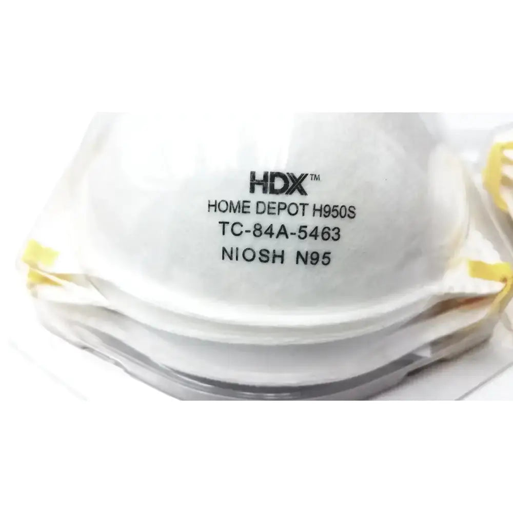 HDX N95 Respirator Face Mask, Lot of 2 N95 Respirator Mask, second-hand product photo 3