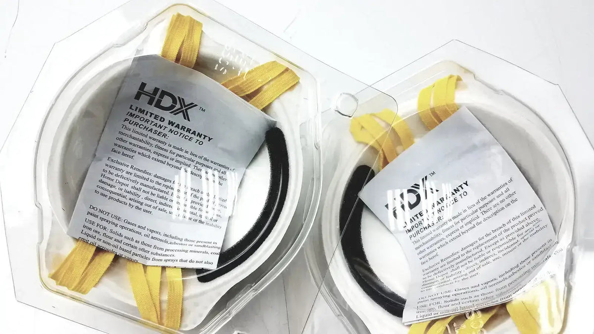 HDX N95 Respirator Face Mask, Lot of 2 N95 Respirator Mask, second-hand product photo 2