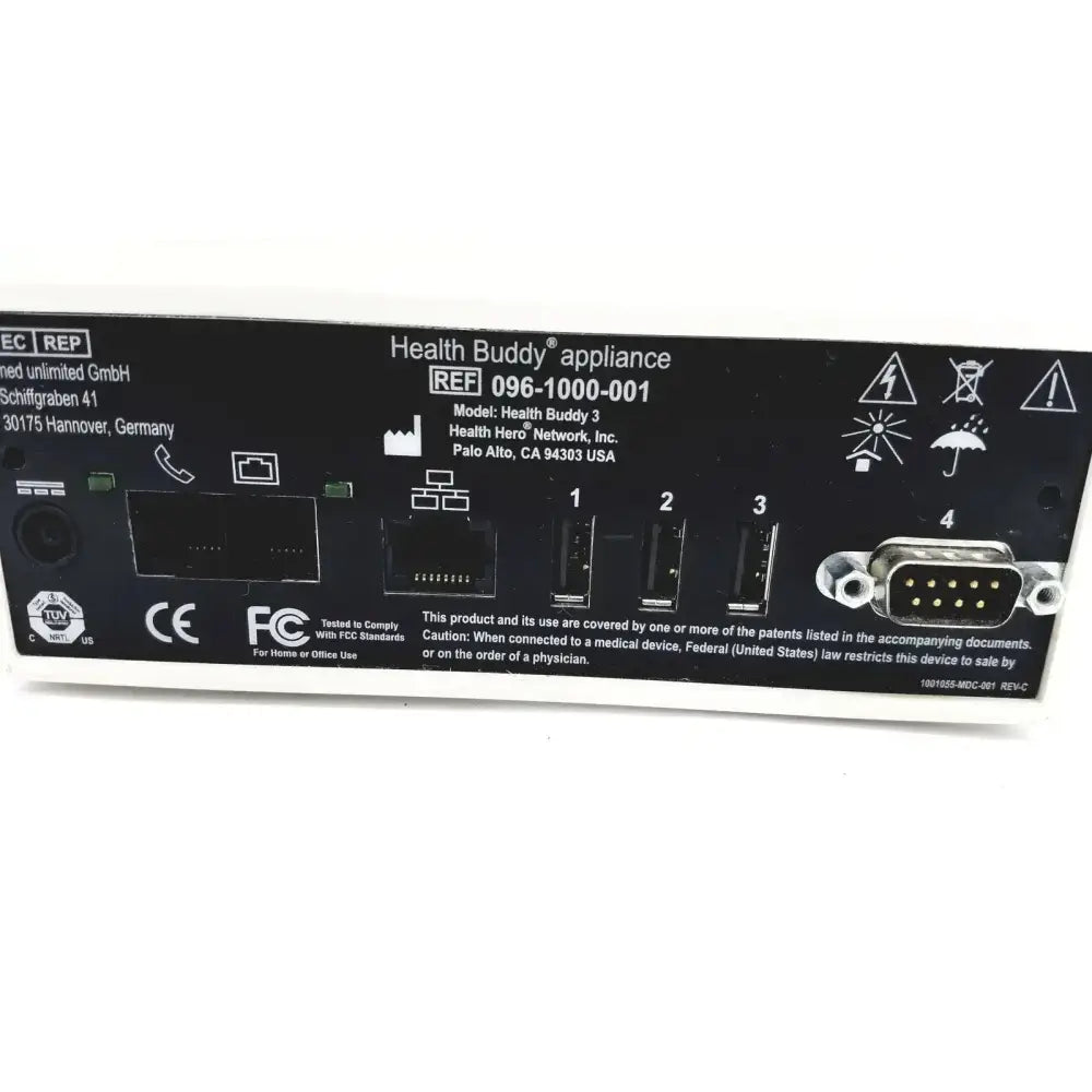 Health Hero Health Buddy 3 Appliance Ref 096-1000-001 Patient Monitoring Equipment, as-is (for parts) product photo 6