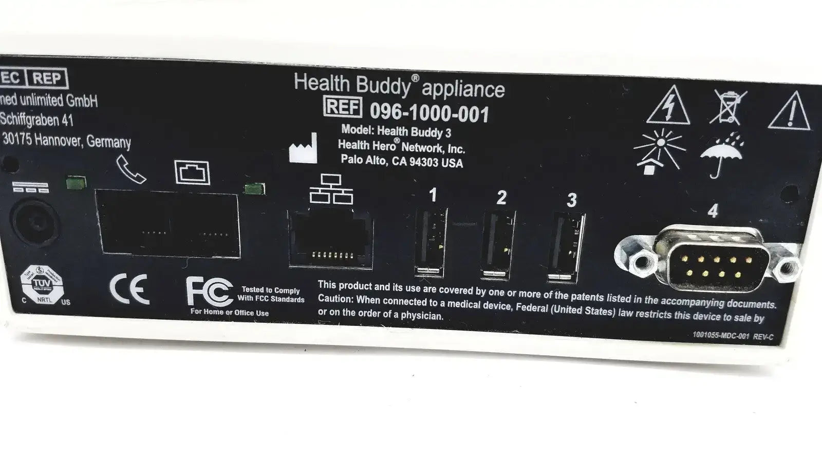 Health Hero Health Buddy 3 Appliance Ref 096-1000-001 Patient Monitoring Equipment, as-is (for parts) product photo 6