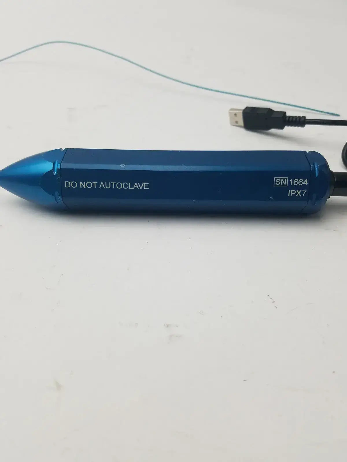 Healthmark Digital Inspection Scope Blue Handheld REF FIS-005 Digital Inspection Scope, as-is (for parts) product photo 6