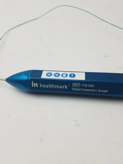 Healthmark Digital Inspection Scope Blue Handheld REF FIS-005 Digital Inspection Scope, as-is (for parts) product photo 2