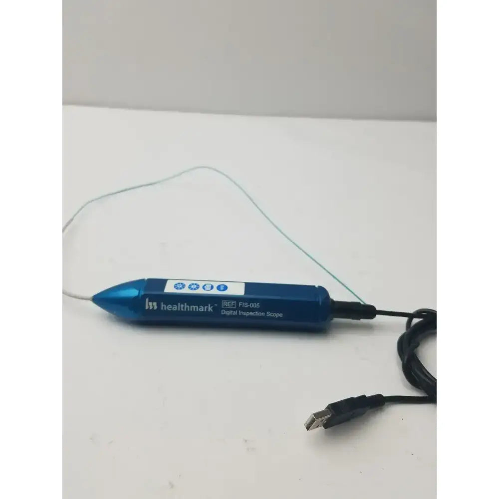 Healthmark Digital Inspection Scope Blue Handheld REF FIS-005 Digital Inspection Scope, as-is (for parts) product photo 7
