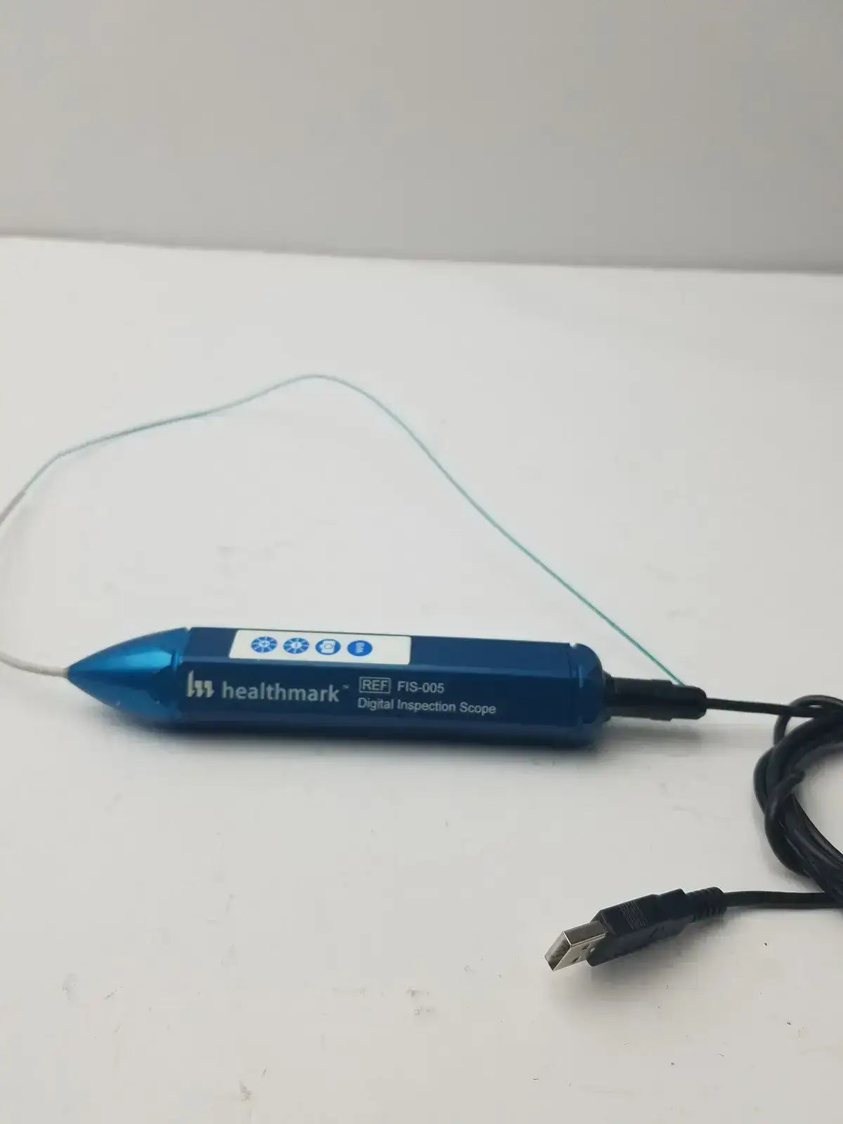 Healthmark Digital Inspection Scope Blue Handheld REF FIS-005 Digital Inspection Scope, as-is (for parts) product photo 7