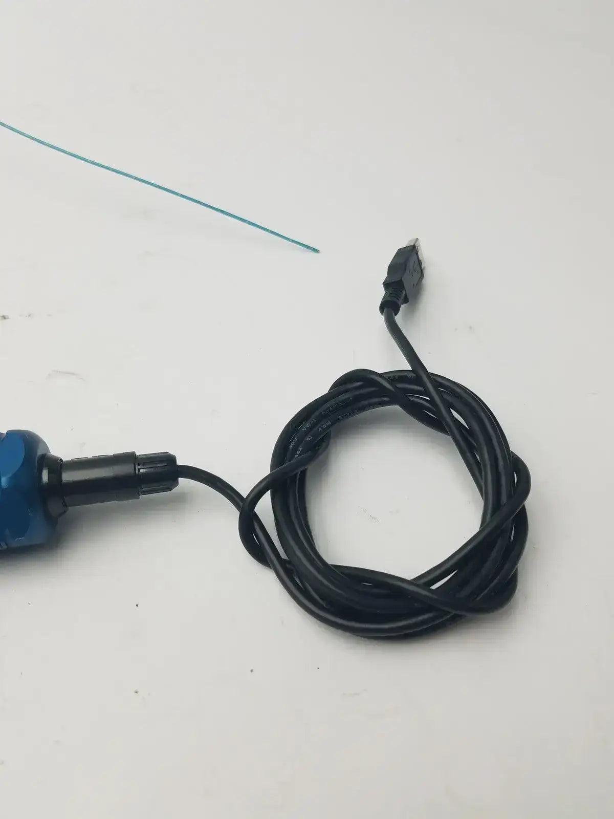 Healthmark Digital Inspection Scope Blue Handheld REF FIS-005 Digital Inspection Scope, as-is (for parts) product photo 3