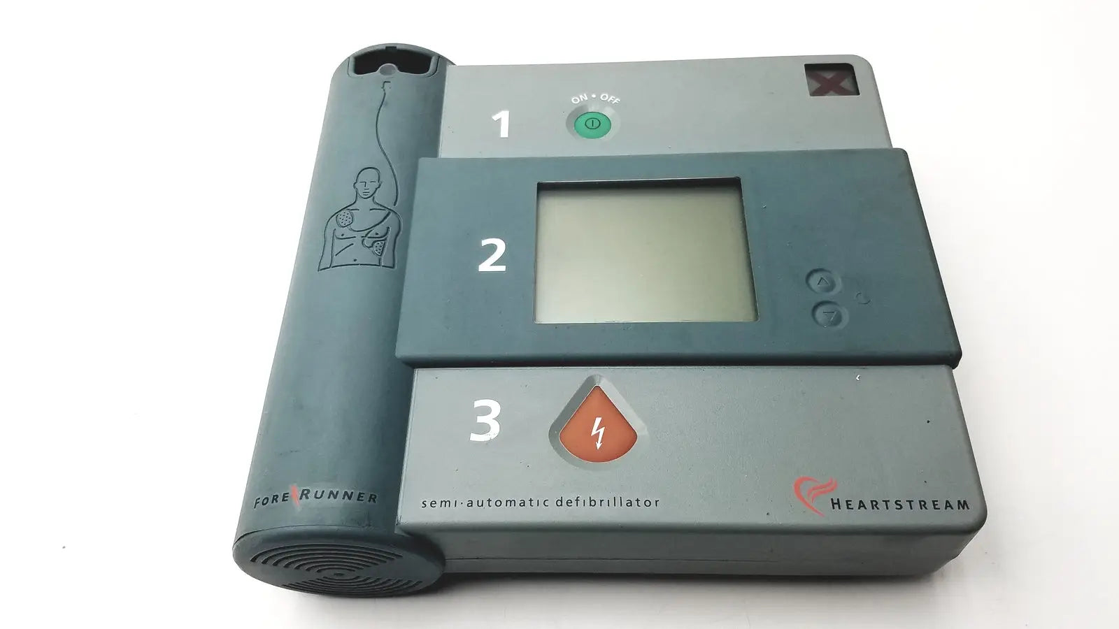 Reuse Medical Heart Stream Semi Automatic DefrIillator.s - Untested Defibrillators, AED Pads & Batteries, as-is (for parts) product photo 1