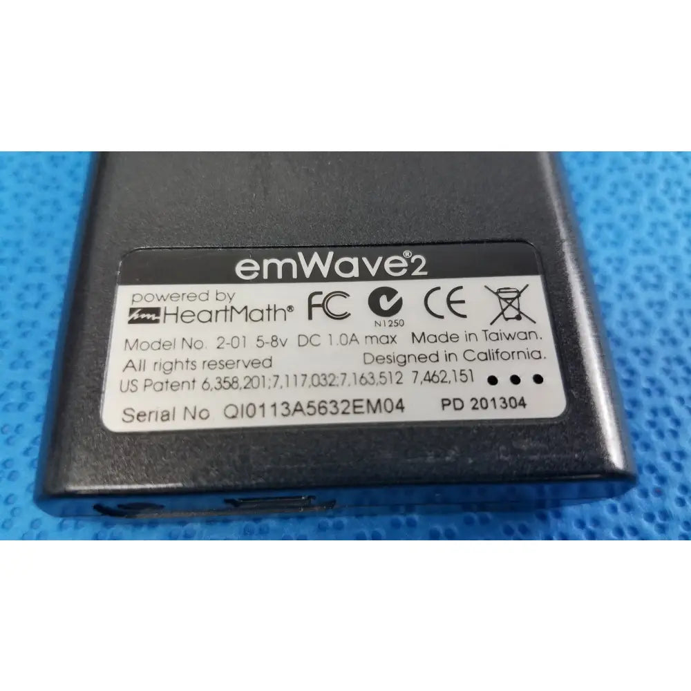 HeartMath emWave 2 Portable Stress Anxiety Relief Device - Portable Feedback Device