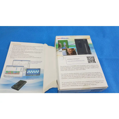 HeartMath emWave 2 Portable Stress Anxiety Relief Device - Portable Feedback Device