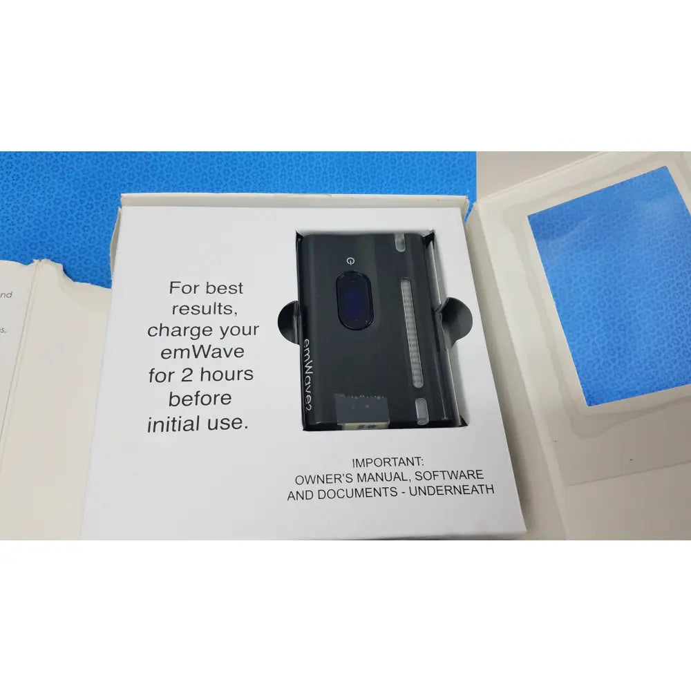 HeartMath emWave 2 Portable Stress Anxiety Relief Device - Portable Feedback Device