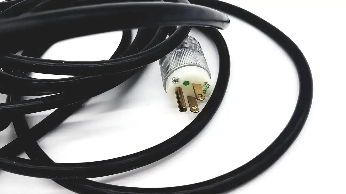 Unbranded Heavy-Duty Extension Cord or Lead Single Phase 3 Pin Flat - Hospital Grade Medical Power Cord, second-hand product photo 2