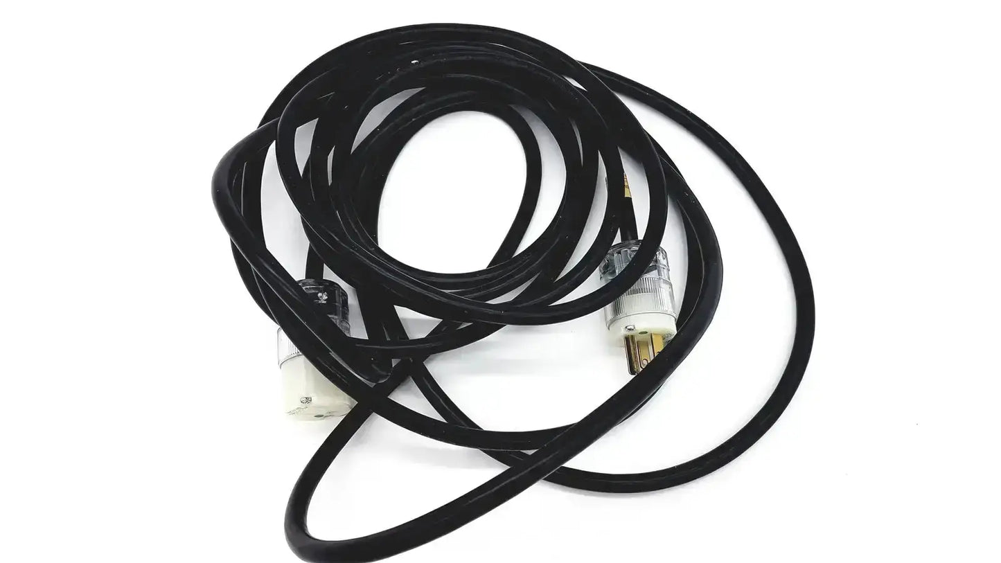 Unbranded Heavy-Duty Extension Cord or Lead Single Phase 3 Pin Flat - Hospital Grade Medical Power Cord, second-hand product photo 1