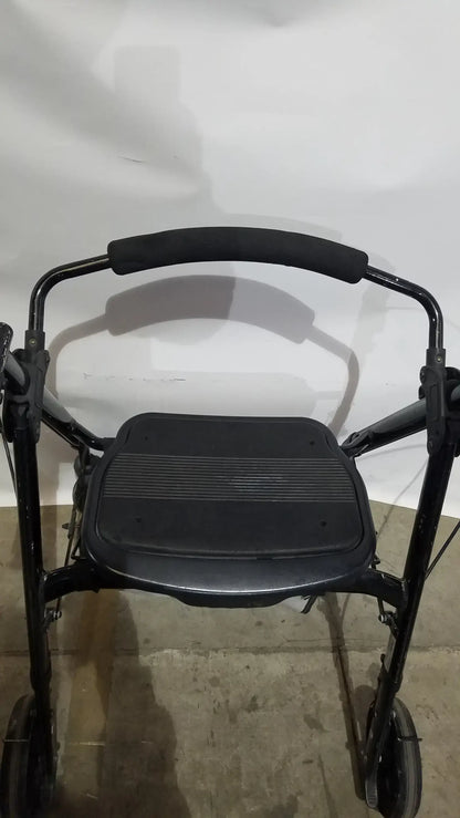 Reuse Medical Equipment Heavy Duty Rollator Walker with Seat, 4-Wheels Walkers, second-hand product photo 9