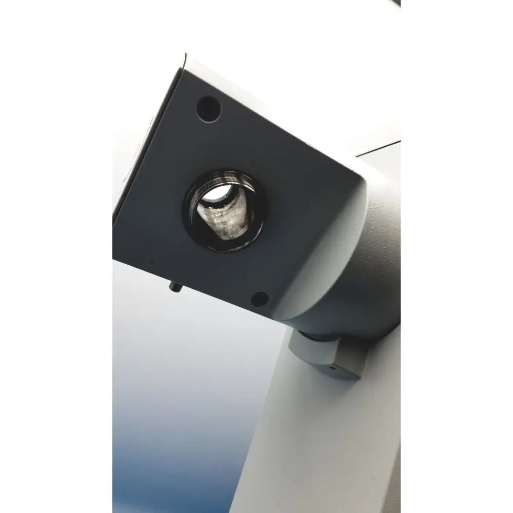 Dark gray rectangular security camera with circular lens and mounting bracket for heidolph basis hei-vap rotary evaporator