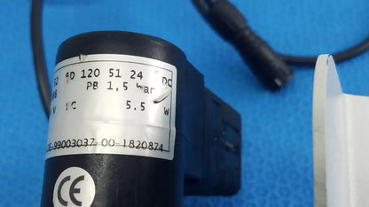 Heidolph Vacuum Valve with GEMU 24V PTFE Tubing Vacuum Valve, second-hand product photo 7