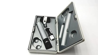 Heine Delta 20 Dermatoscope Dermascope Set With Case Dermatoscope, second-hand product photo 2