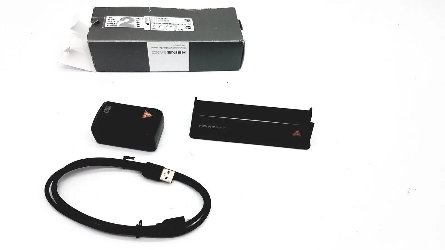 Reuse Medical HEINE DELTA 20 T Set/4 USB+TR Charger Charging Shell K-262.28.388 Other Medical & Lab Equipment, second-hand product photo 1