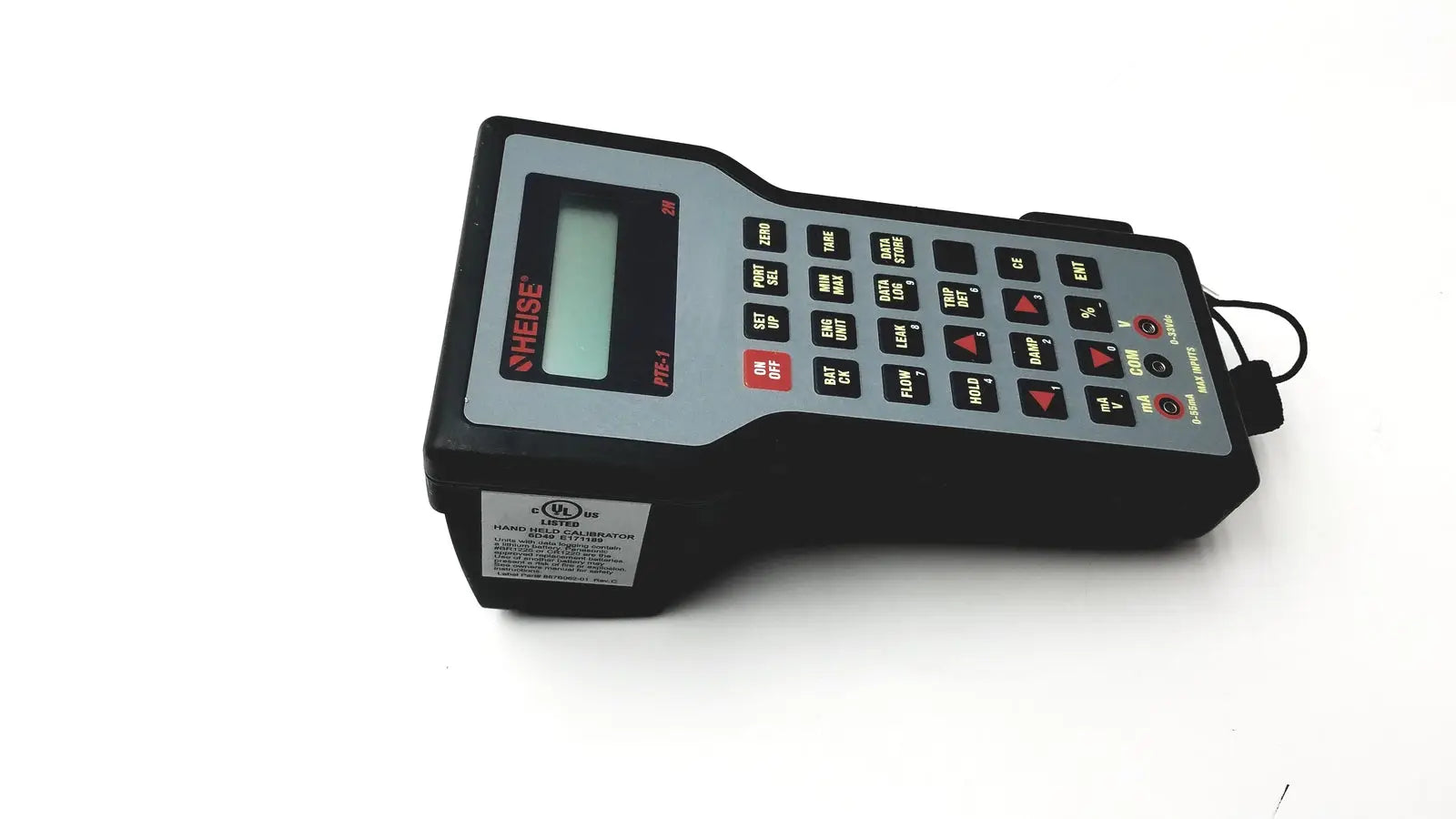 Reuse Medical Heise PTE-1 Hand Held Calibrator 6D49 E171189 Pressure Calibrators, second-hand product photo 1