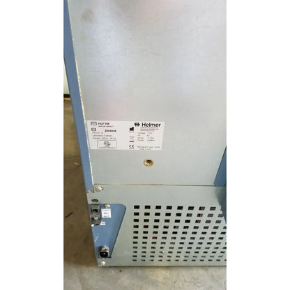 Blue and gray helmer hlf105 horizon series laboratory freezer designed for industrial and scientific storage applications