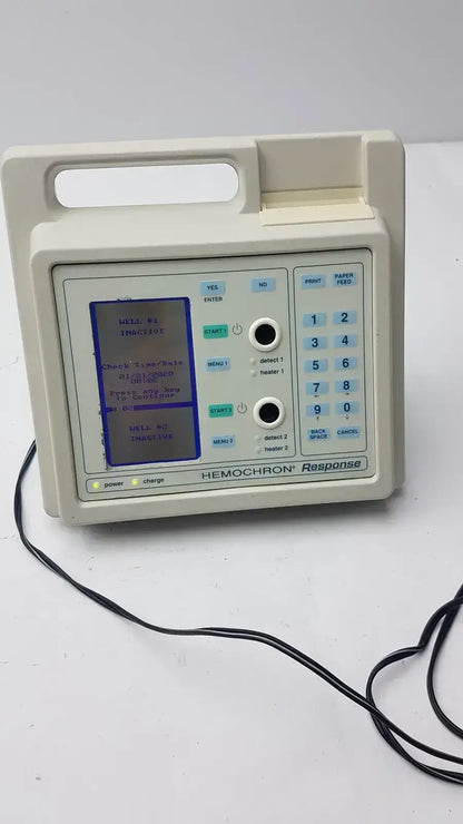 Vendor Unknown - MANUAL REVIEW Hemochron Response Whole Blood CoagulatiIon System Whole Blood Coagulation Analyzer, second-hand product photo 10