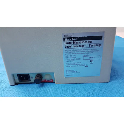 Hettich Haematokrit 200 & Baxter Immufuge II Benchtop Laboratory Centrifuge - Benchtop laboratory centrifuge