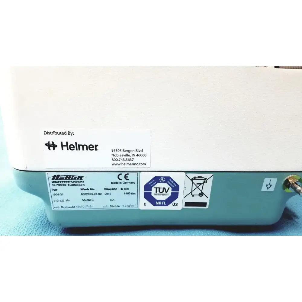 Hettich Zentrifugen EBA 21 Centrifuge Laboratory Centrifuge, second-hand product photo 3