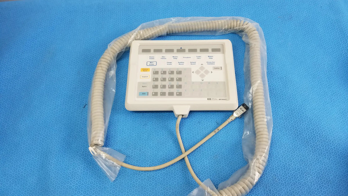 HP Hewlett Packard M1106C Patient Monitor Keyboard Patient Monitor Keyboard, second-hand product photo 1