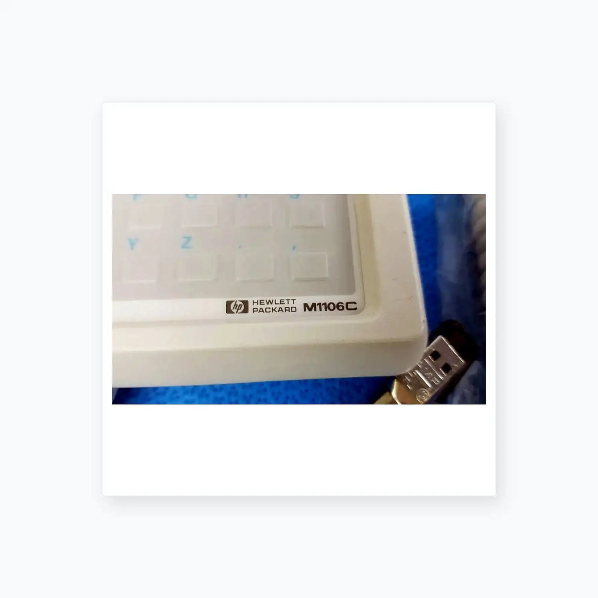 HP Hewlett Packard M1106C Patient Monitor Keyboard Patient Monitor Keyboard, second-hand product photo 7